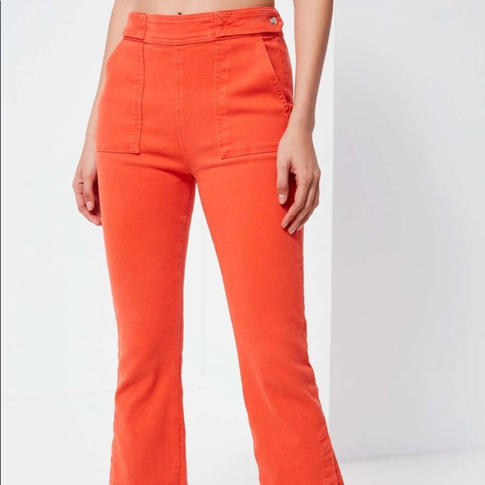 BDG Gelato Cropped Kick Flare Jeans